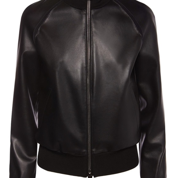 Tom Ford Matte Calf Leather Bomber Jacket - 34 / XS - NWT - Picture 2 of 8